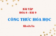 Bài tập Công thức hóa học của đơn chất, hợp chất: Giải bài tập 1, 2, 3, 4 trang 33, 34 Hóa 8 bài 9